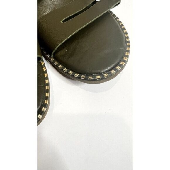 Rouge Helium Women's Cute Strappy Open Toes Ankle Strap Summer Flat Sandals - Picture 5 of 6